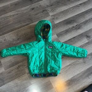 Baby Infant Reversible Down puffer Patagonia Coat